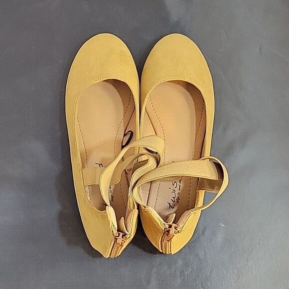 BRAND NEW TWISTED SLIP IN  STEP OUT  ELASTIC CROSS STRAP CLOSED TOE BALL… - Picture 6 of 14